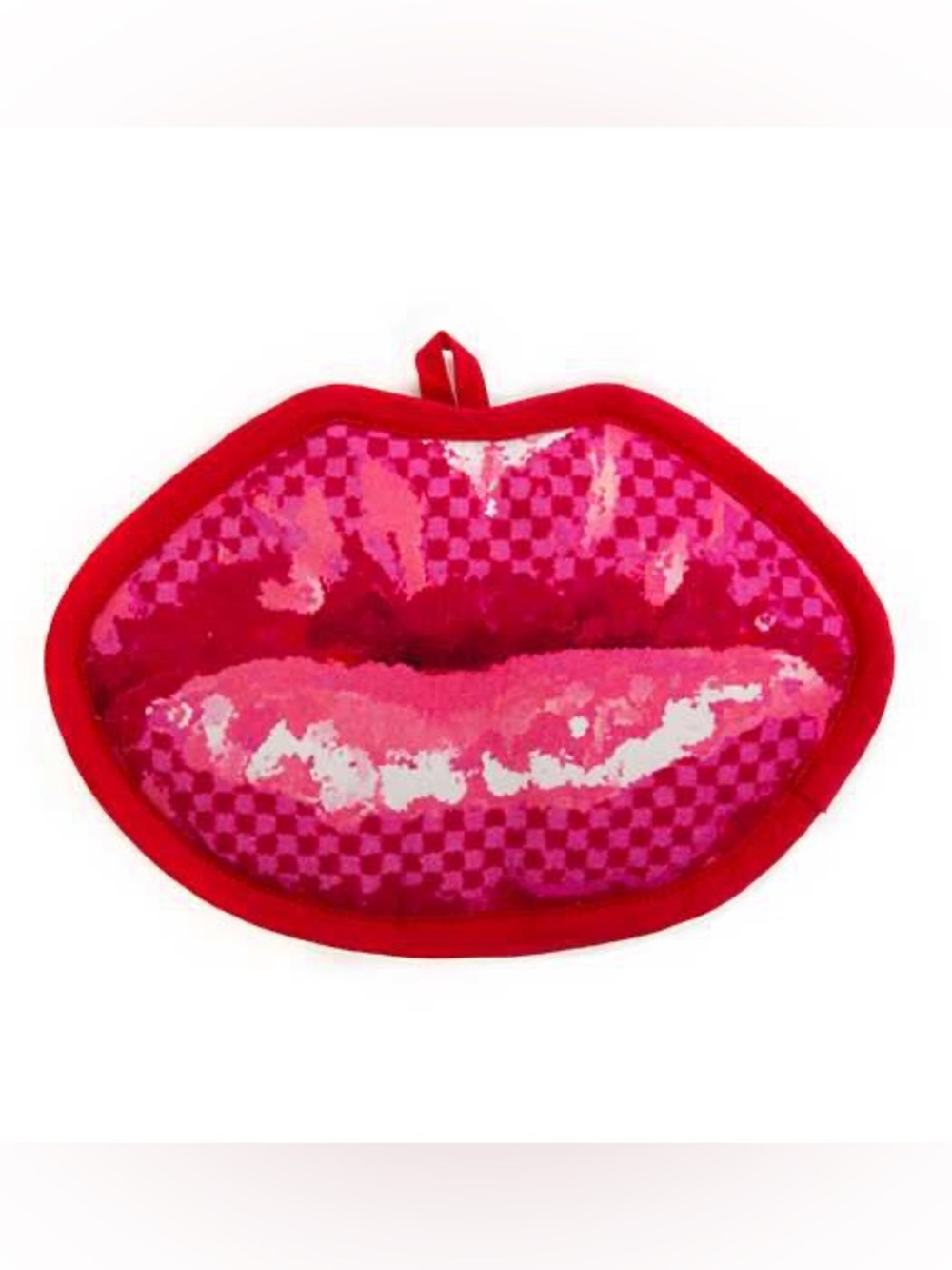 MacKenzie-Childs “Pucker Up” Lips Pot Holder 💋